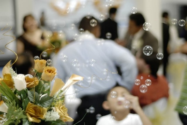 A Boy Blowing Bubbles