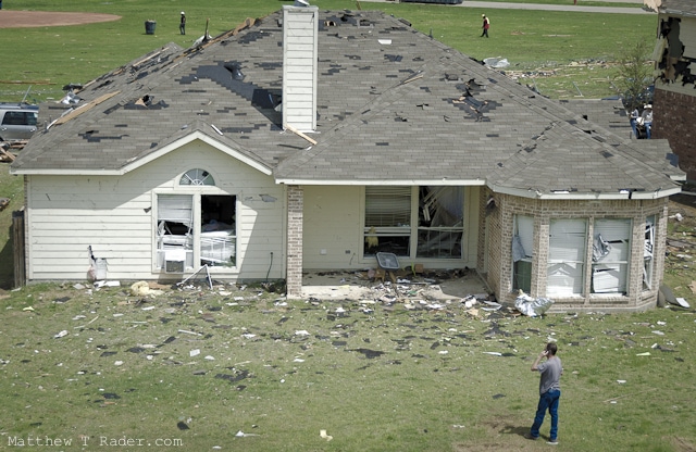 Forney, Texas Tornado Aftermath & Damage