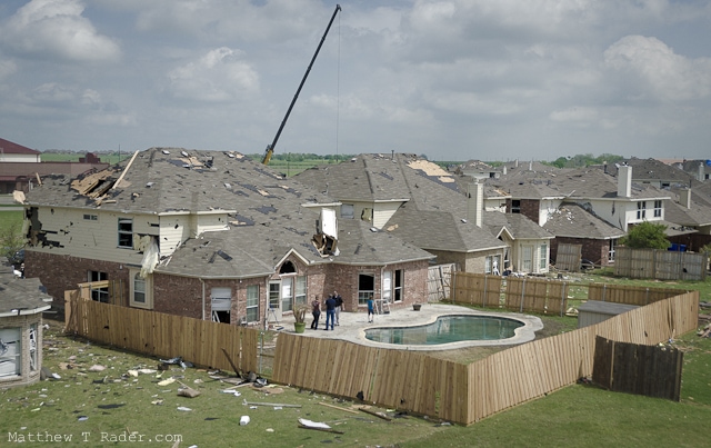 Forney, Texas Tornado Aftermath & Damage
