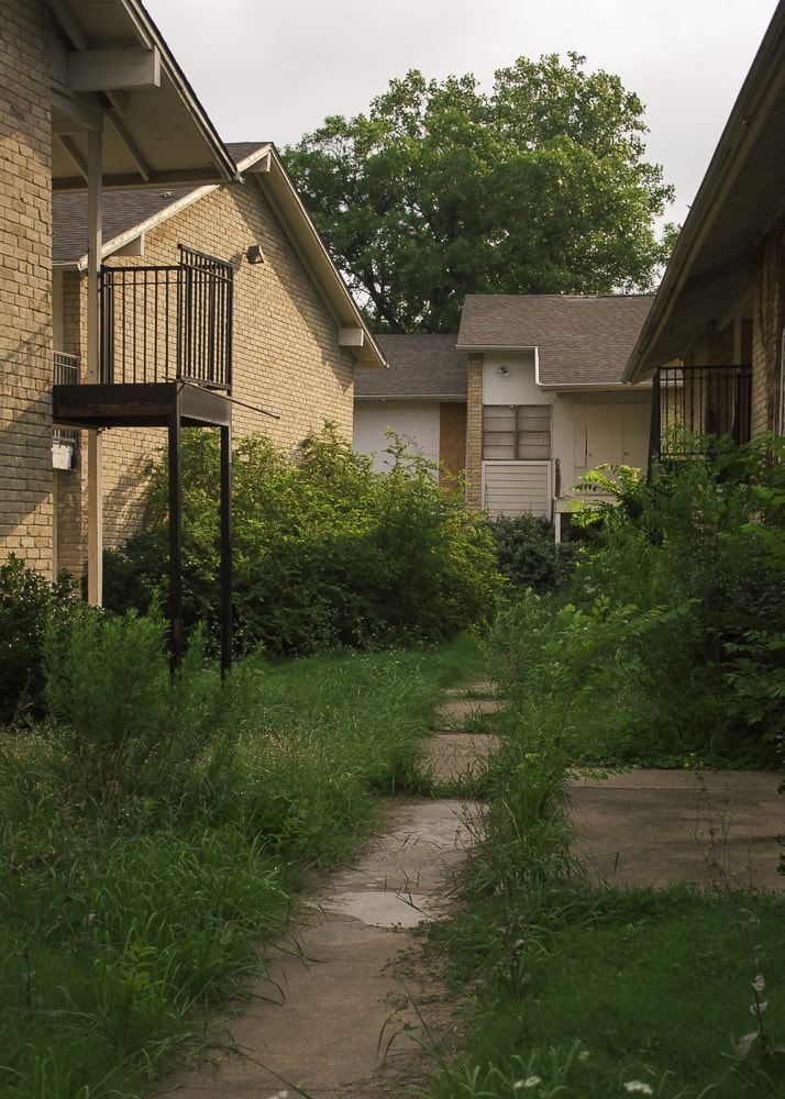 Abandoned White Rock Trail and Toscana Apartments in Dallas, Texas