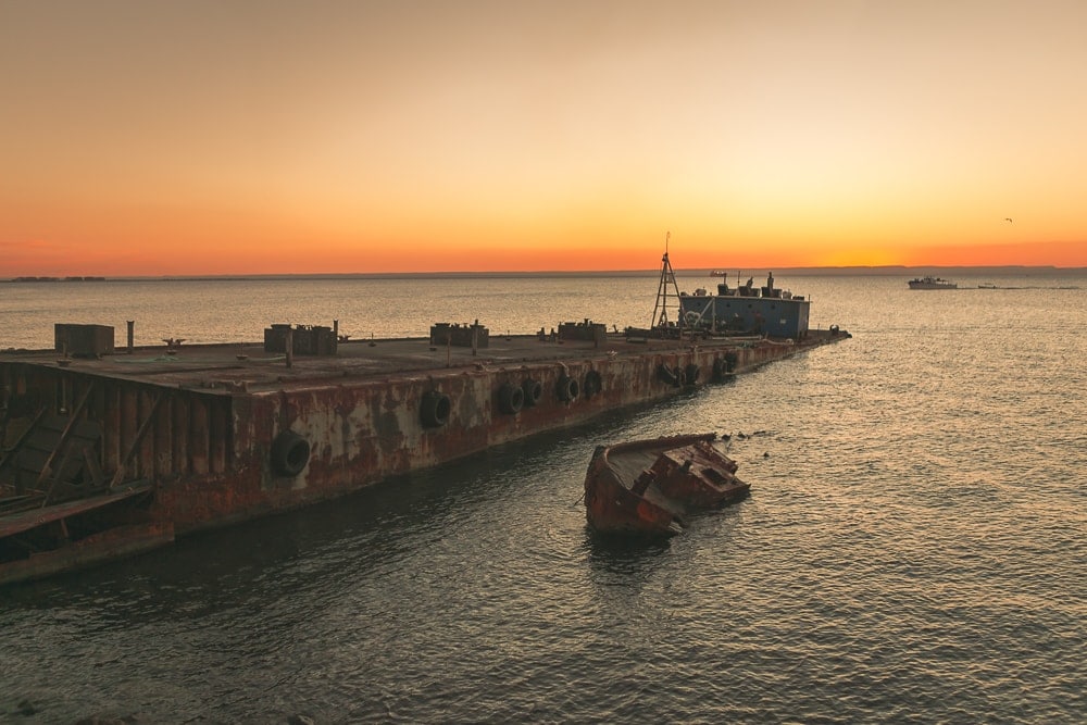 Abandoned Barge Urbex in La Paz, Mexico