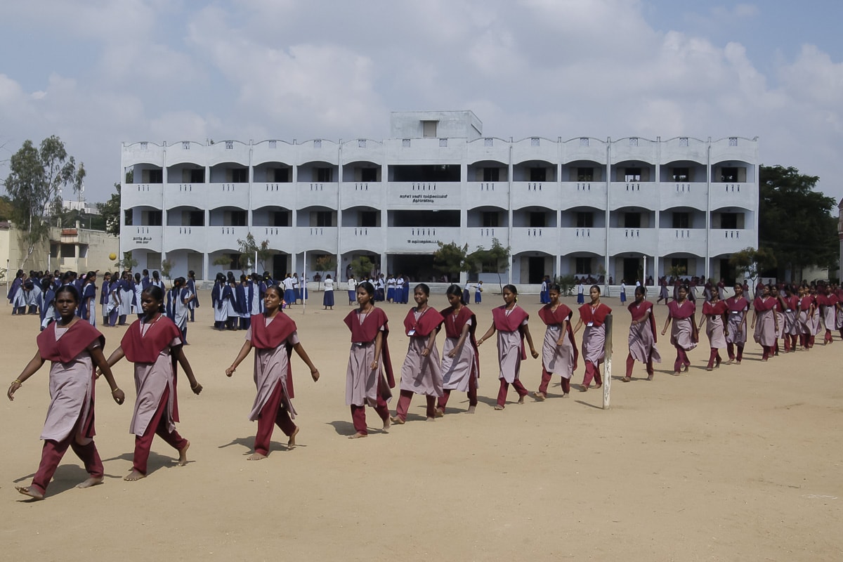All Girls School in Salem, India