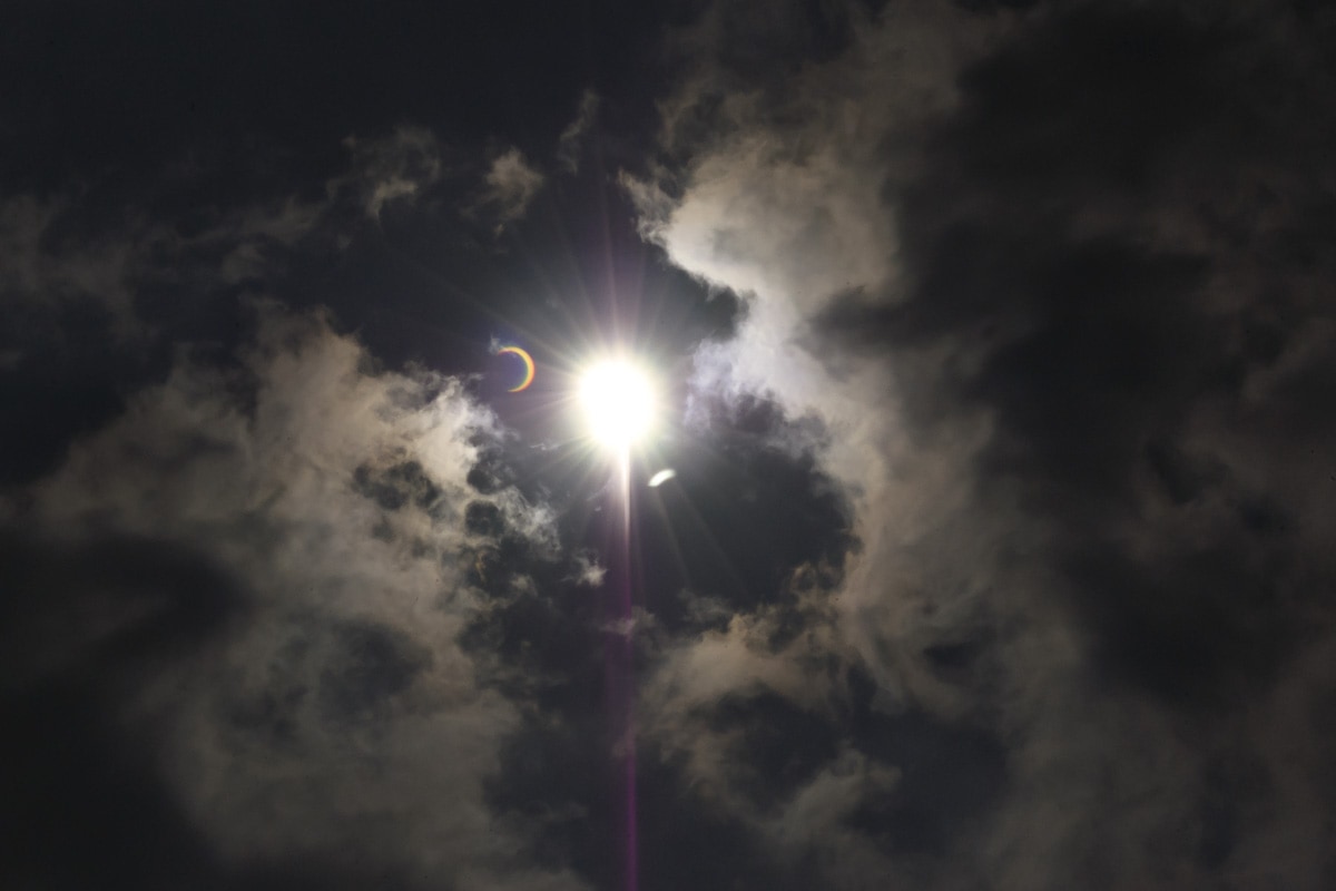 Annular solar eclipse in India by Matthew T Rader