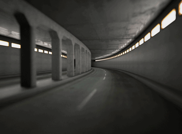 Thomas Demand  - Tunnel, 1999