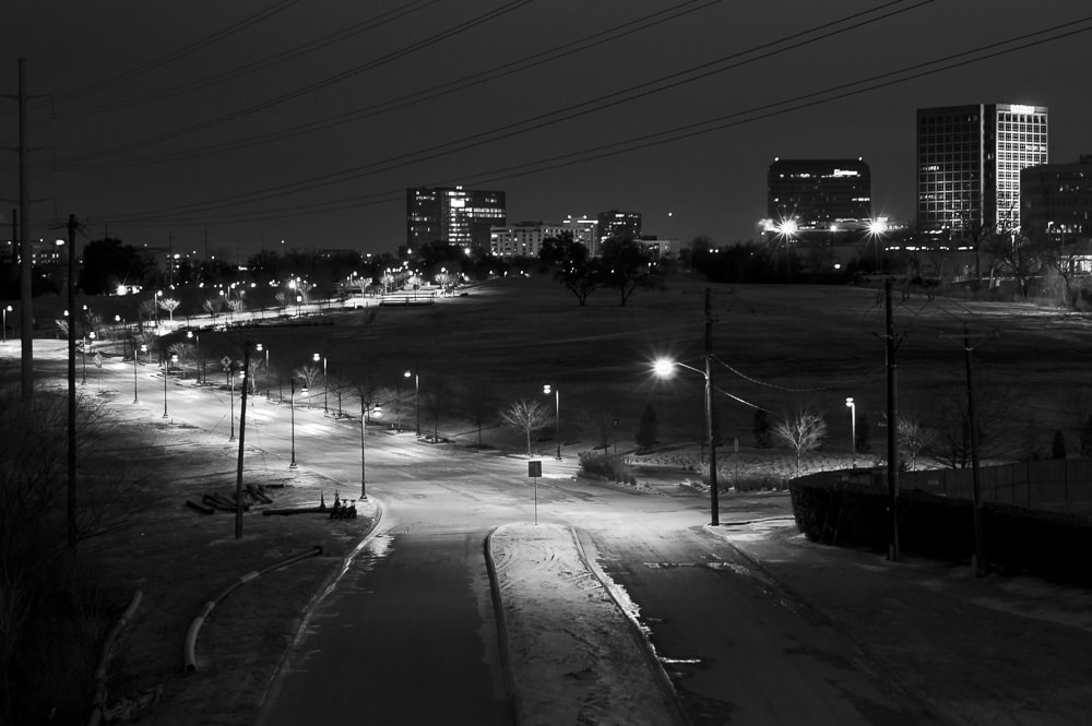 Taken from the bridge off of Royal Lane east of 75 in Dallas, Texas