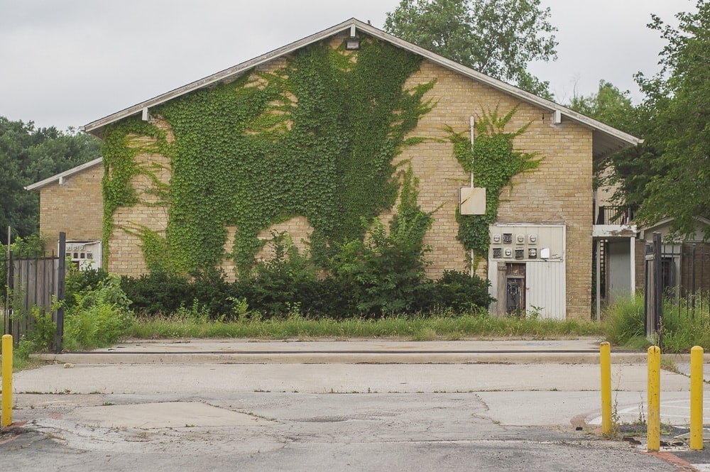 Abandoned White Rock Trail and Toscana Apartments in Dallas, Texas