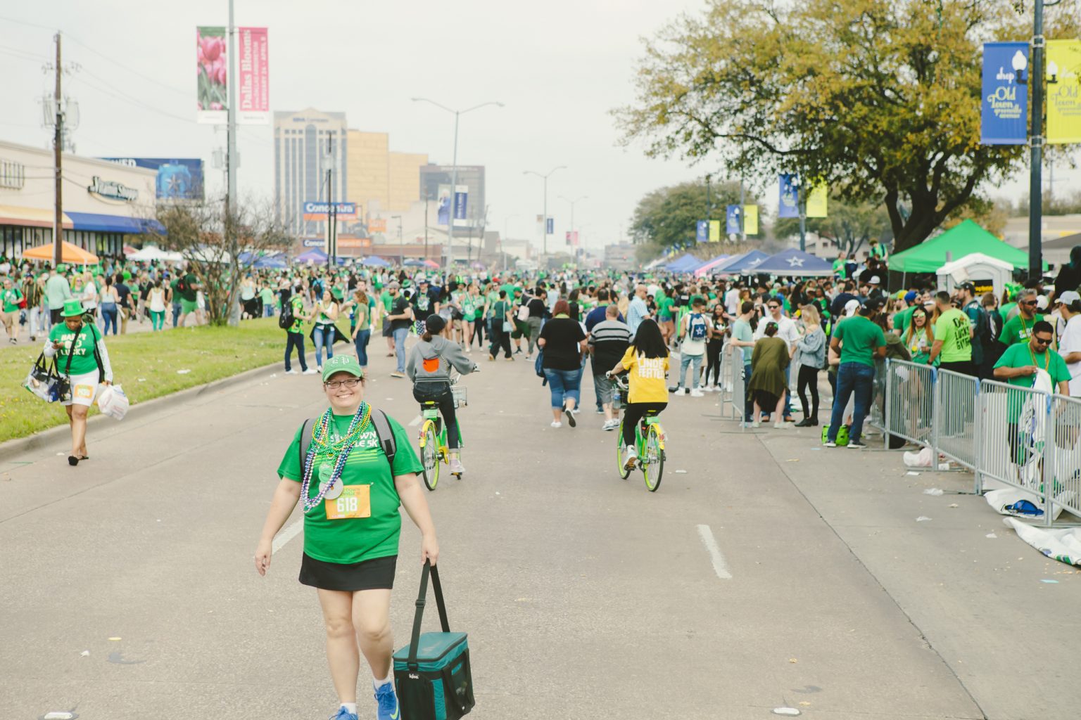 dallas st patricks day block party