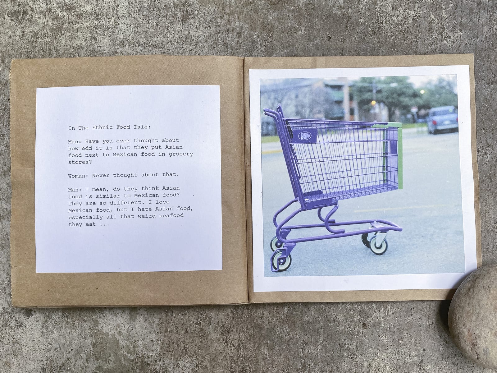 Abandoned Shopping Carts Book Art by Matthew T Rader