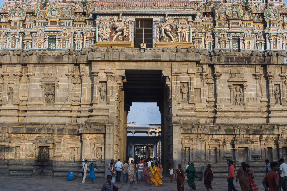 Nataraja Temple main entrance