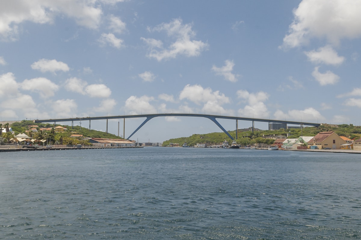 Bridge in Willemstad, Curaçao