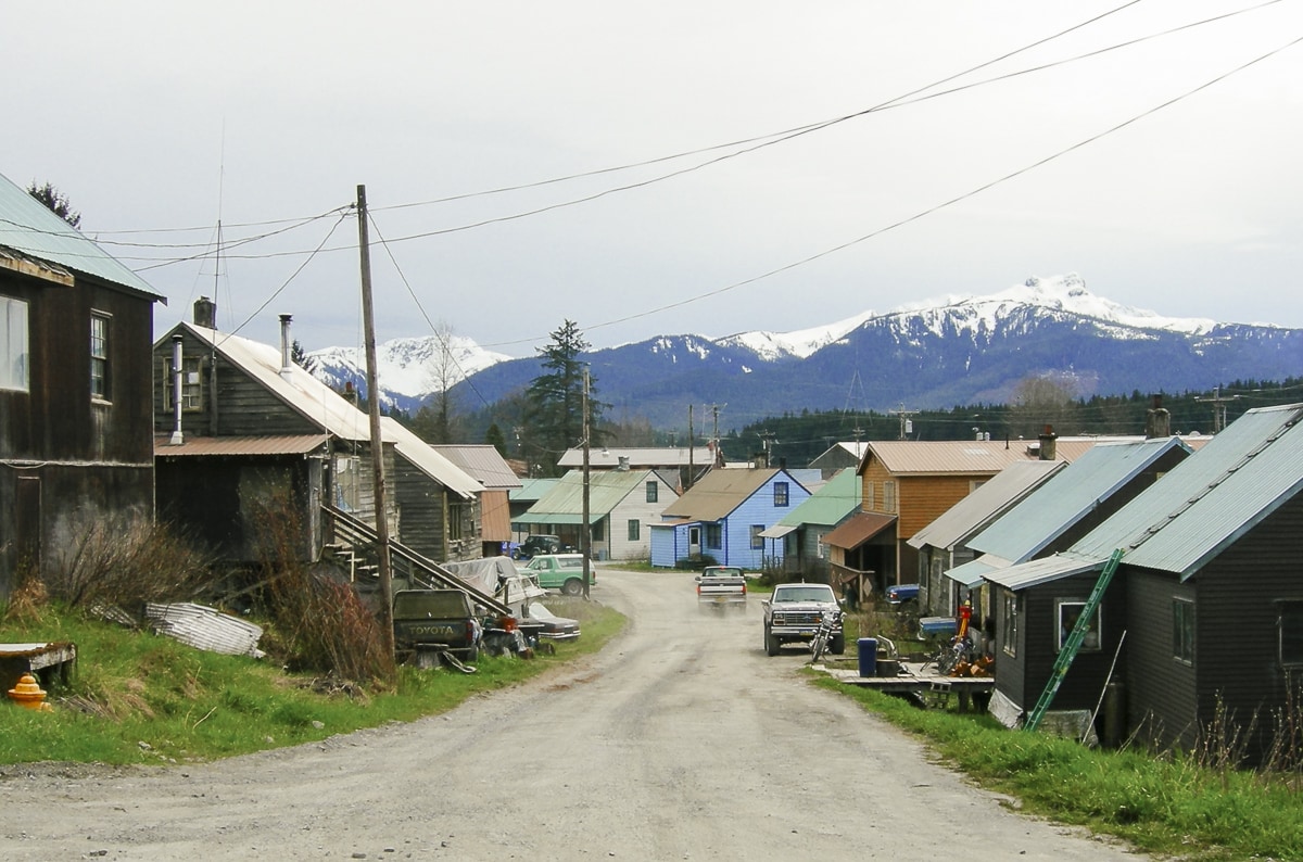Juneau, Alaska And The Tlingit Town Of Hoonah On Chichagof Island