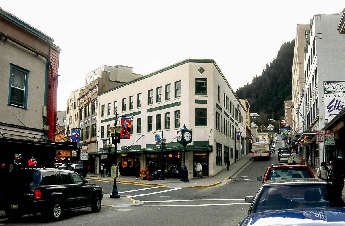 Juneau, Alaska And The Tlingit Town Of Hoonah On Chichagof Island