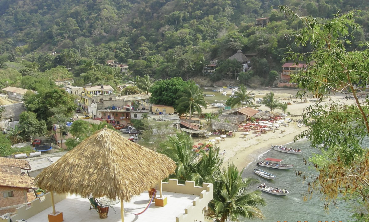 Mismaloya Beach in Puerto Vallarta, Jalisco
