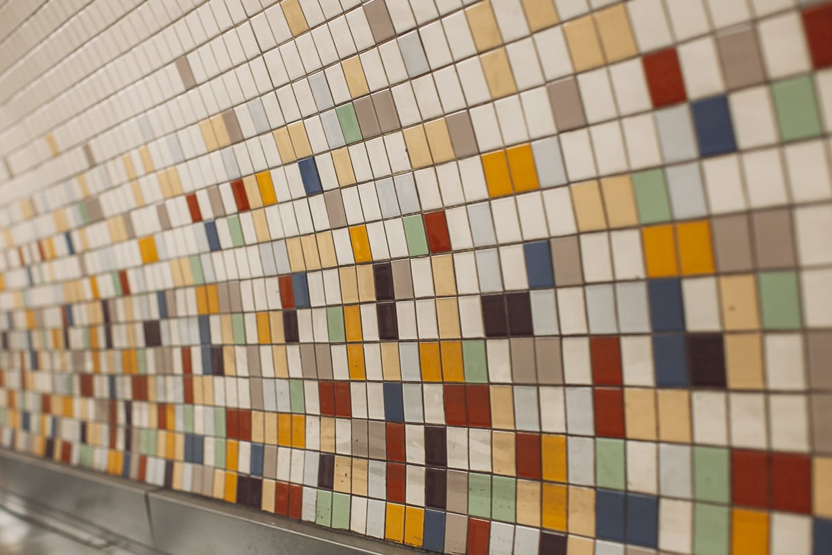 New York City Subway tiles