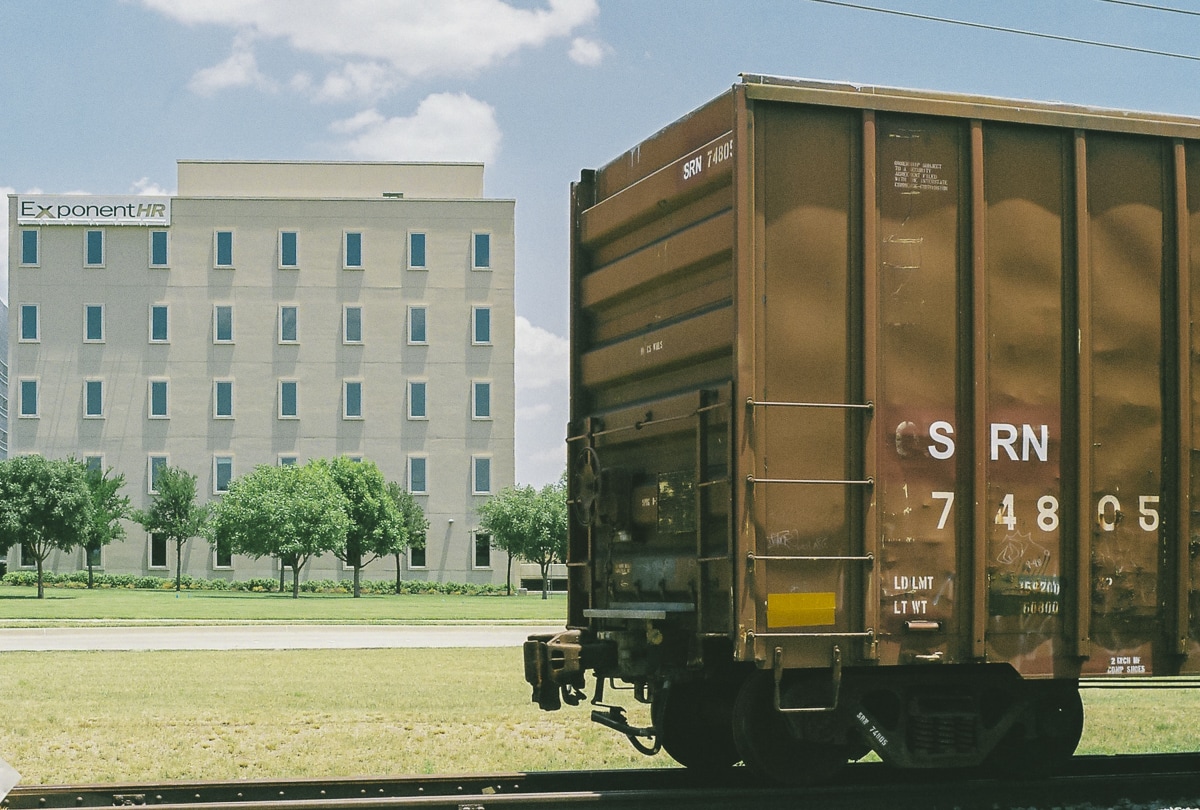 Urban exploring an abandoned rail cars in Addison, Texas