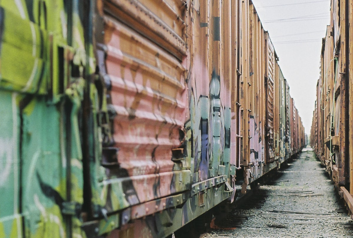 Urbex an abandoned rail car in Addison, Texas