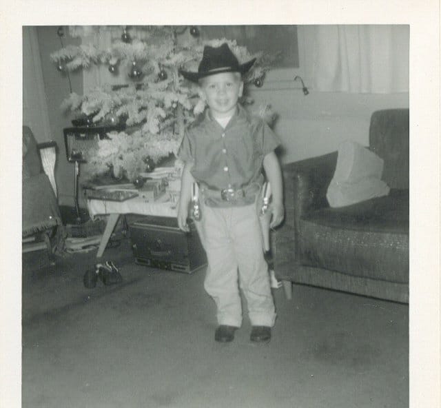 My Dad In Cowboy Hat