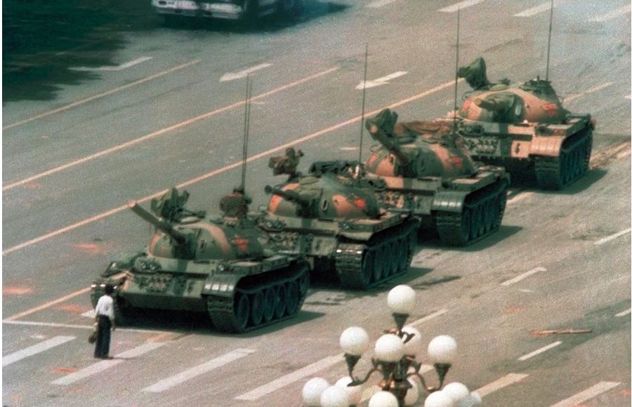 Tank Man, Jeff Widener, 1989