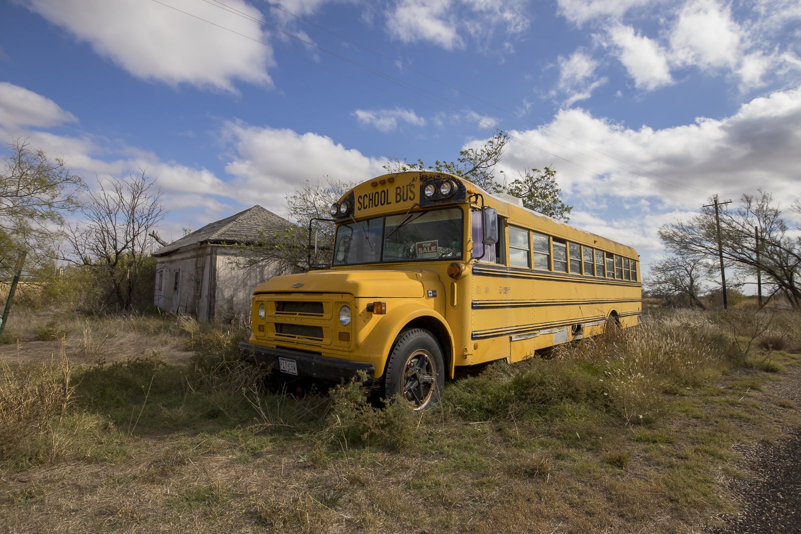 Abandoned School Bus in Texas
