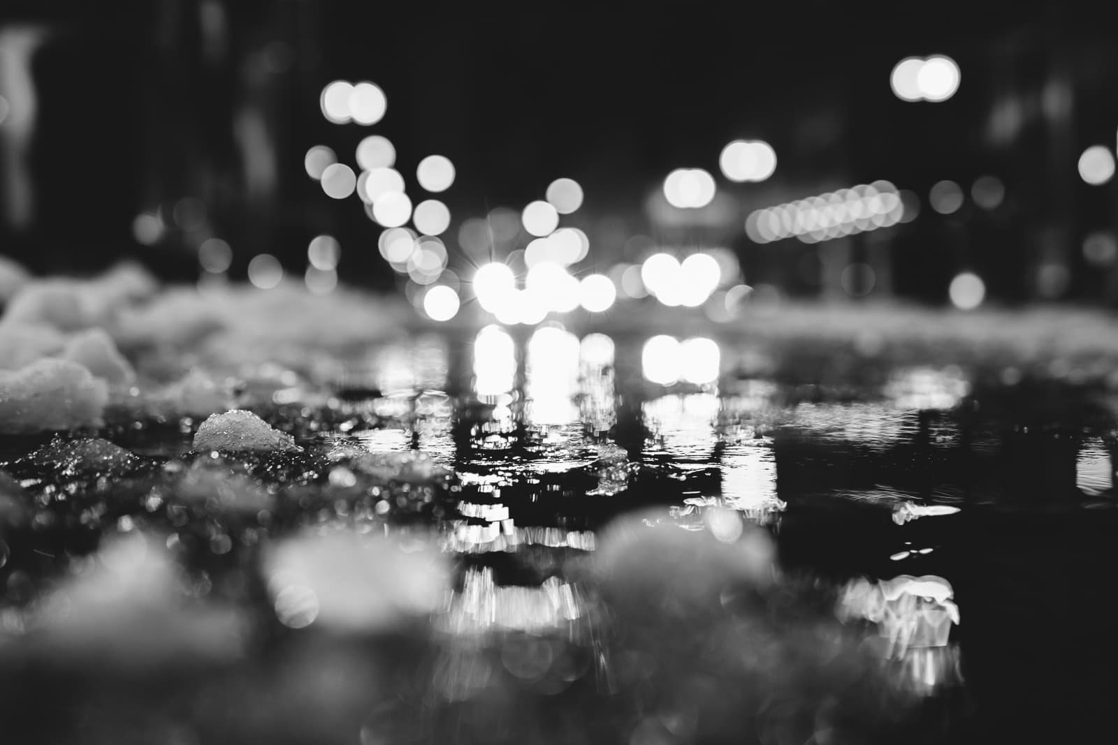 Bokeh in downtown Chicago