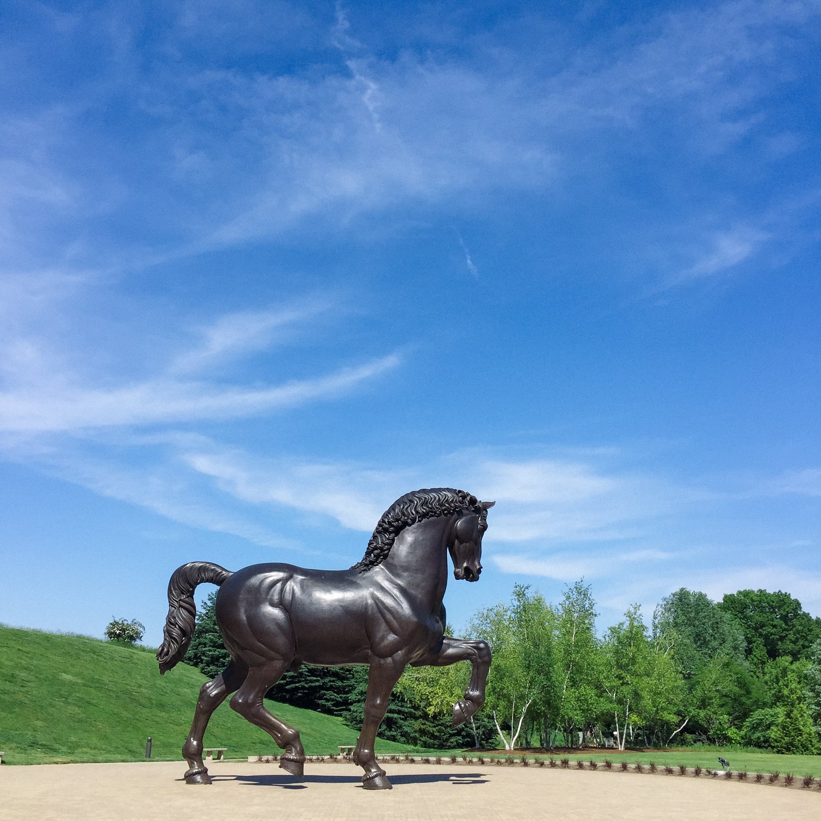 Leonardo da Vinci’s Horse at the Frederik Meijer Gardens & Sculpture Park