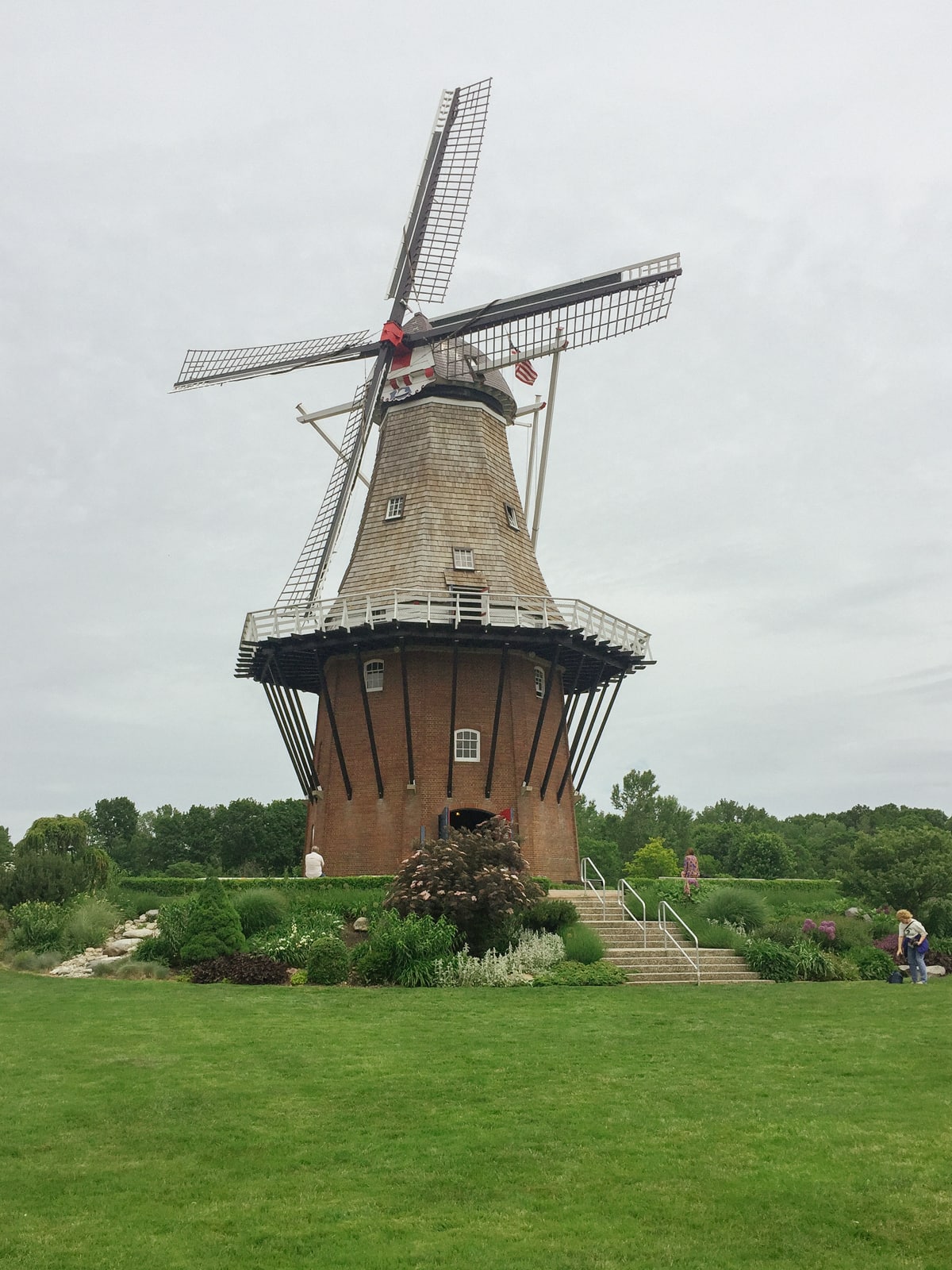 De Zwaan Windmill in the Windmill Island municipal park