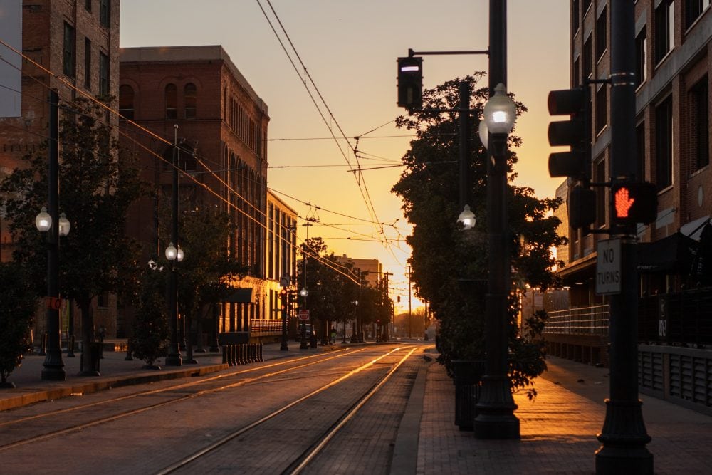Street Photos In Dallas Of The City's Isolation During The Pandemic