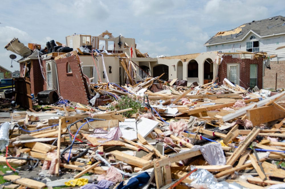 The Forney Tornado Left A Trail Of Destroyed Homes In Its Path