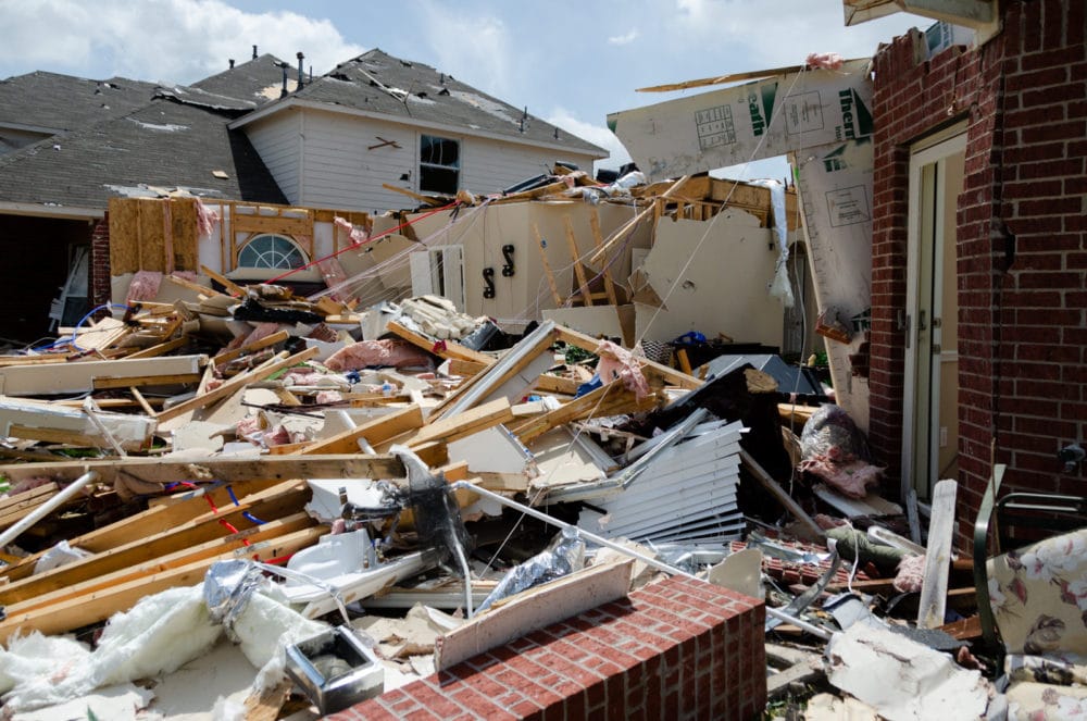 The Forney Tornado Left A Trail Of Destroyed Homes In Its Path