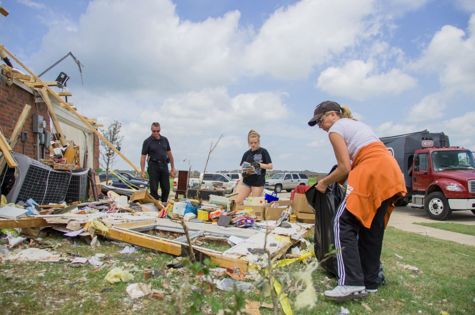 The Forney Tornado Left A Trail Of Destroyed Homes In Its Path