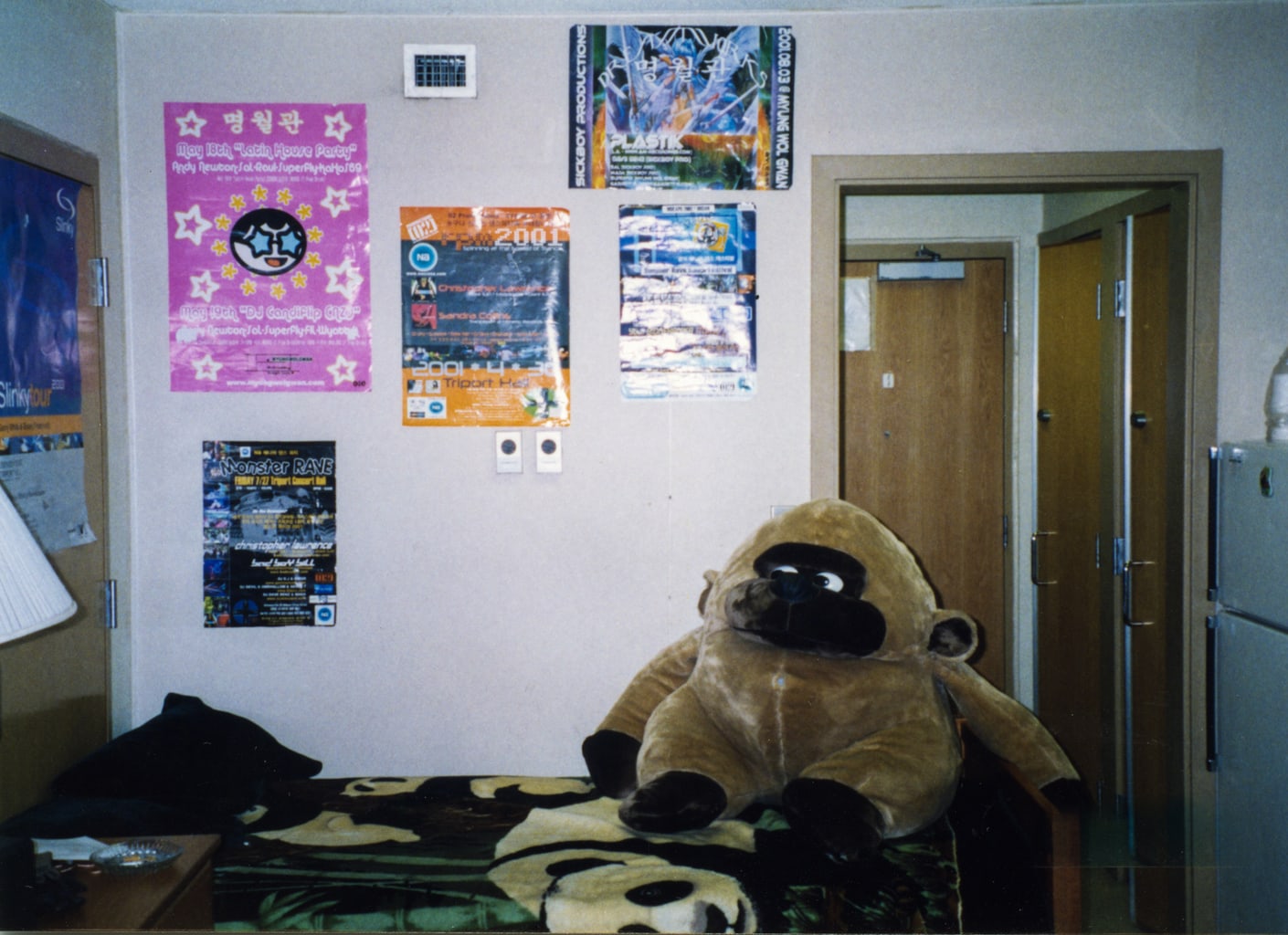 Seoul rave posters, 2001