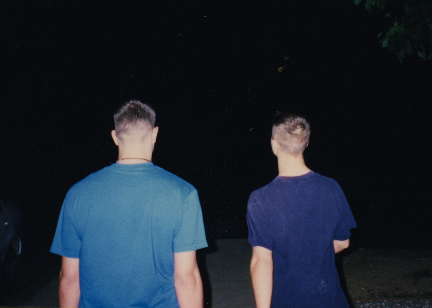 David Hipke and Matthew T Rader walking away