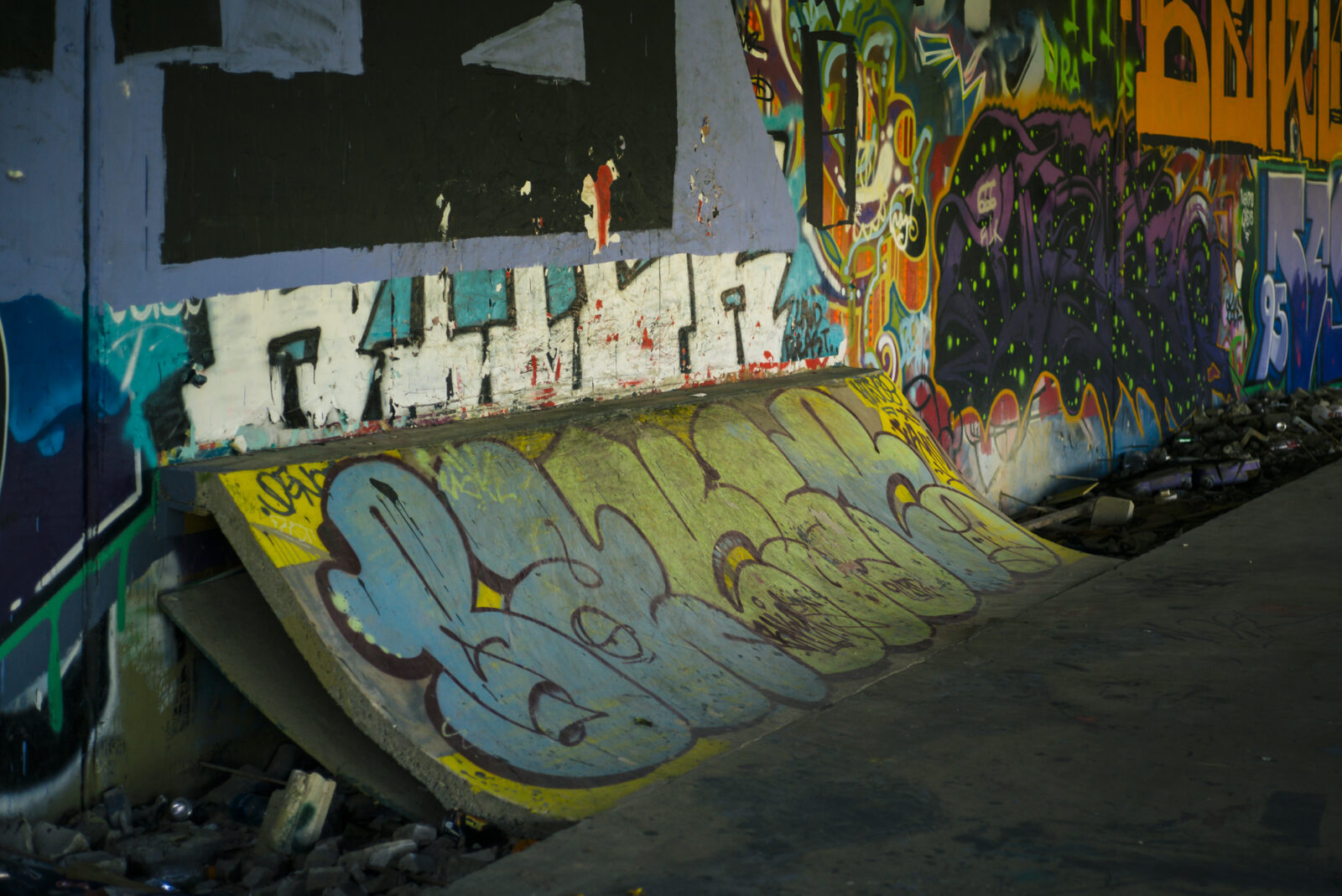 Candy Land DIY Skatepark in Austin, Texas