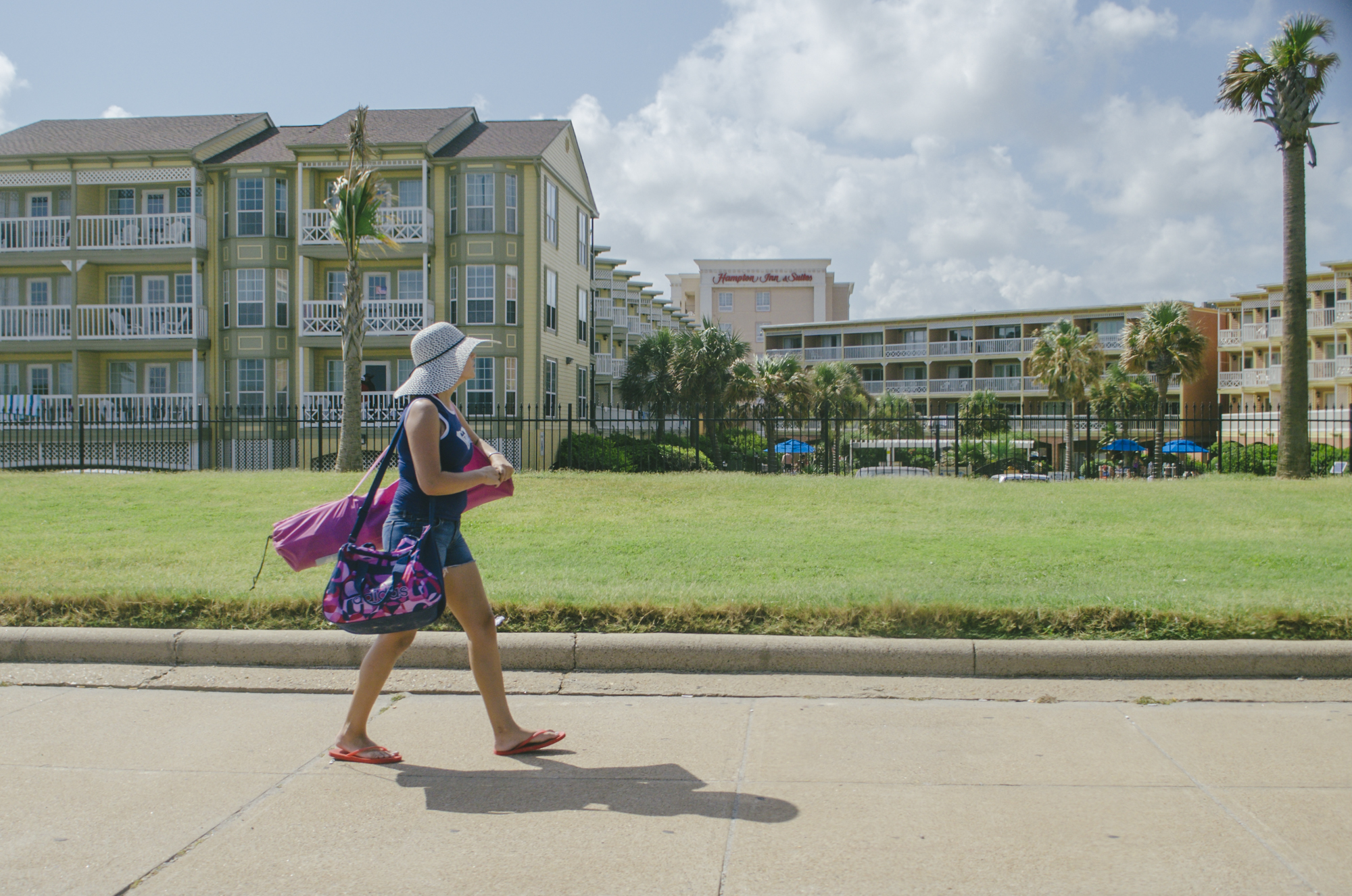 Galveston Street Photography, People Enjoying A Day In The Sun