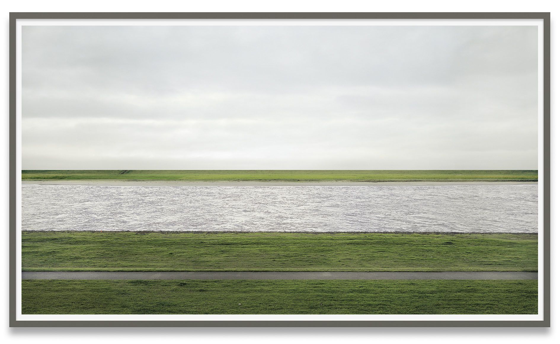 Rhein II (1999) by Andreas Gursky