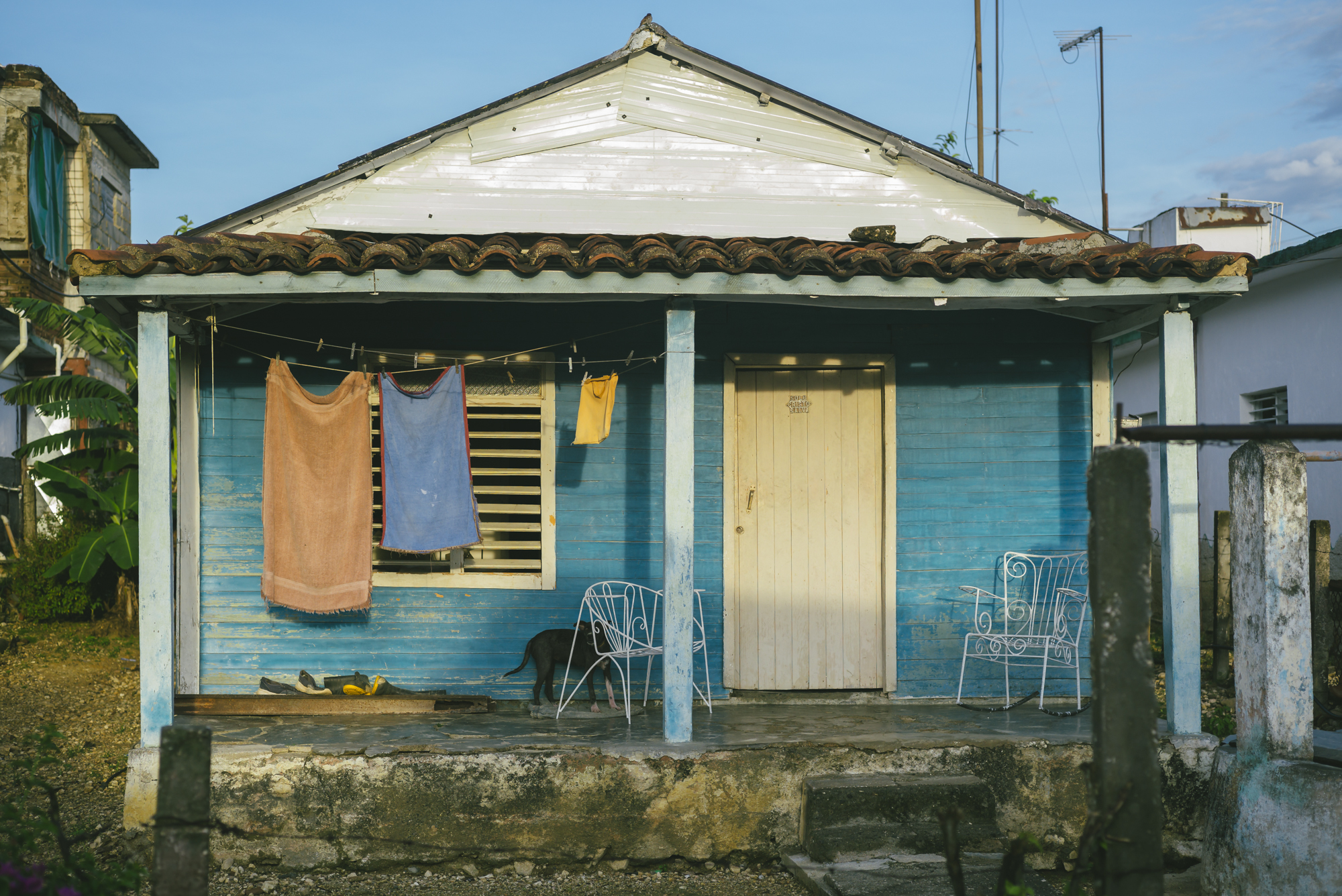 A typical house in Antonio De Las Vueltas, Cuba