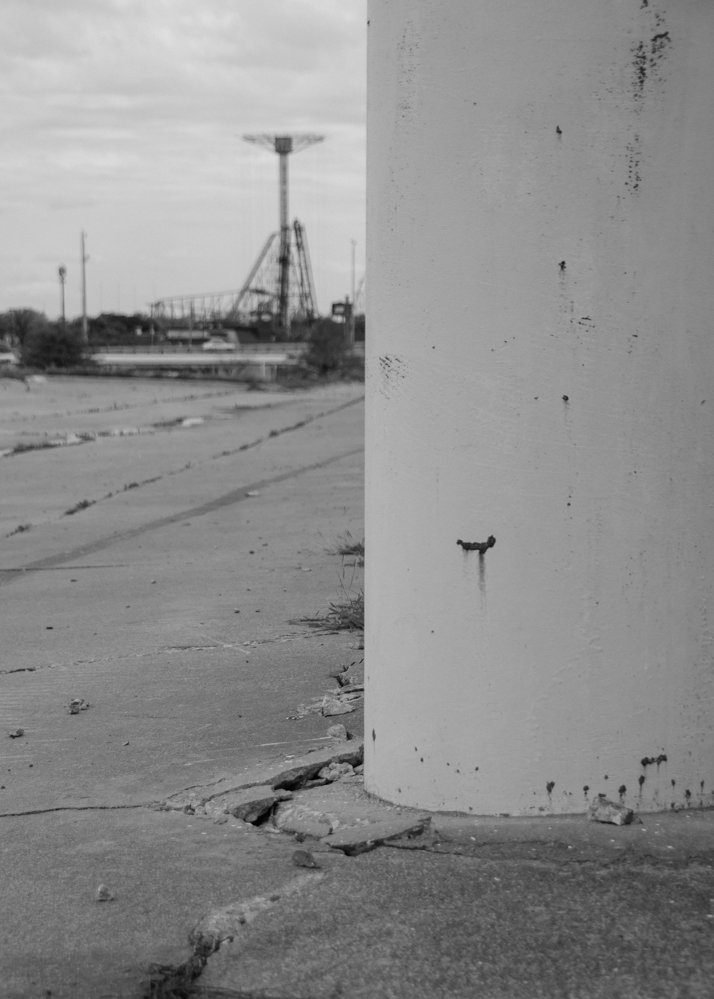 Six Flags Over Texas in the background