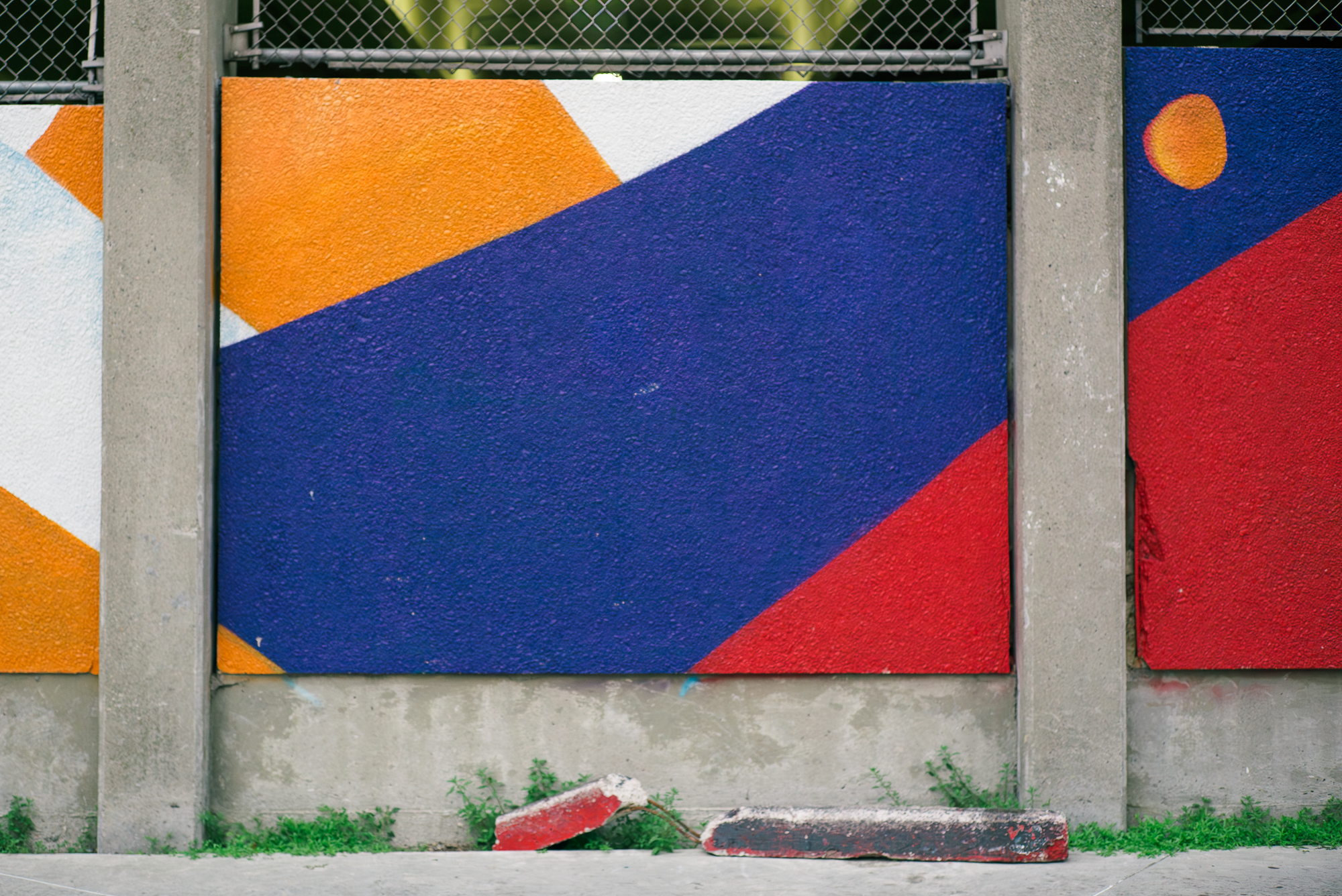 a mural in downtown Providence