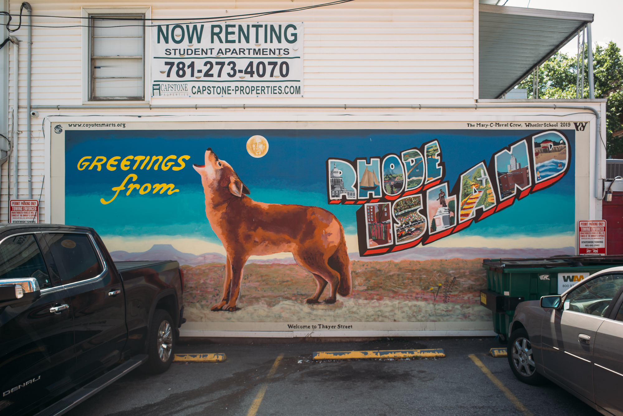 a mural in Providence, Rhode Island